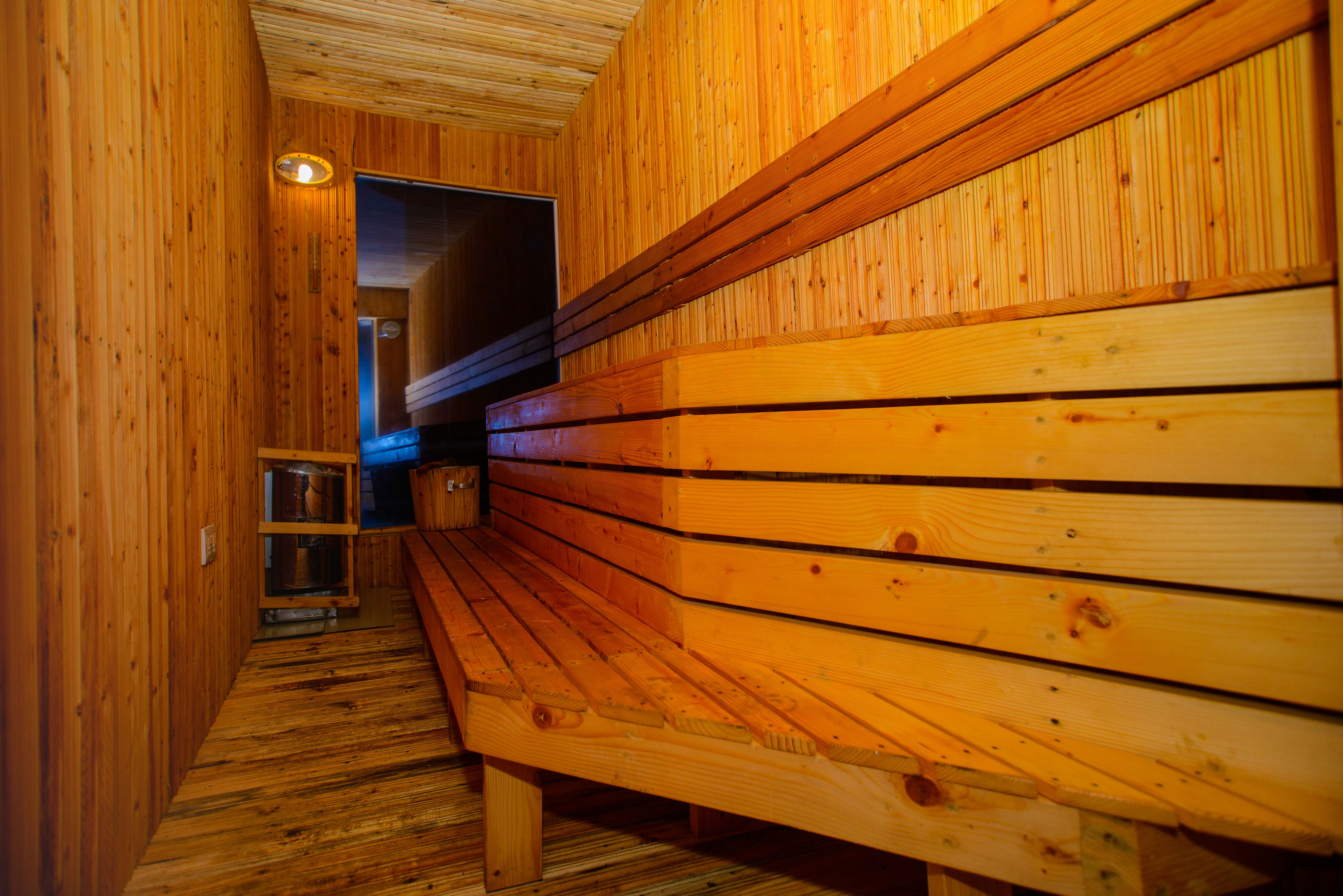 Sauna at Holiday inn hotel in Dar es salaam